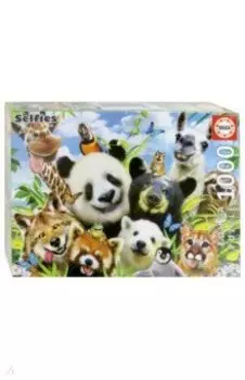 Пазл-1000 Селфи с ламой