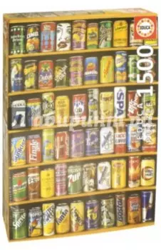 Пазл-1500 Банки, коллаж