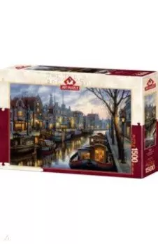 Пазл-1500. Освещённый канал