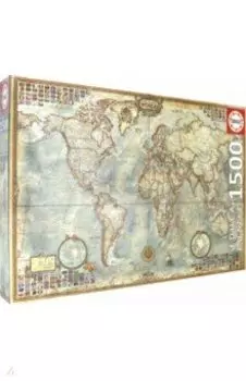 Пазл-1500 Политическая карта