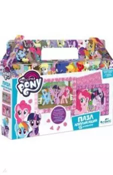 Пазл-15 Мини Пони. Портреты + эва. Набор
