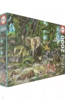 Пазл-2000 "Африканские джунгли" (16013)