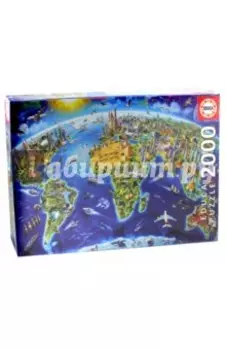Пазл-2000 Достопримечательности мира