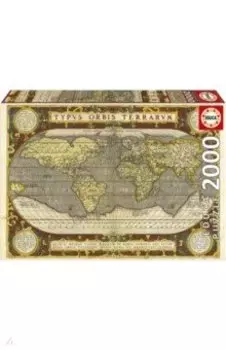 Пазл-2000 Карта мира