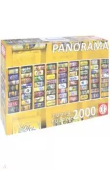 Пазл-2000. Коллекция банок, панорама