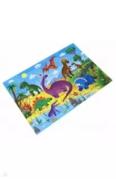 Пазл-24 листовой "Динозавры", 24 детали
