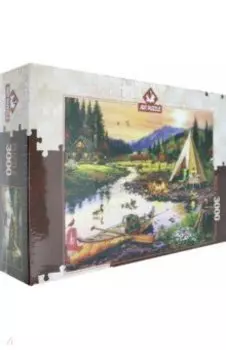 Пазл-3000 "Кемпинг друзей" (5520)