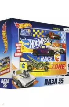 Пазл-35 "Hot Wheels. Гонка" (05855)