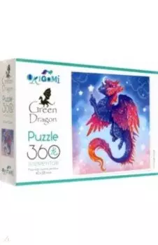 Пазл-360 Фиолетовый дракон