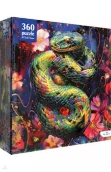 Пазл-360 Зеленый питон