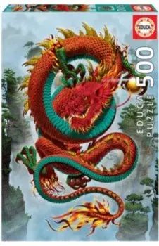 Пазл-500 Дракон удачи. Винсент Хи (19003)