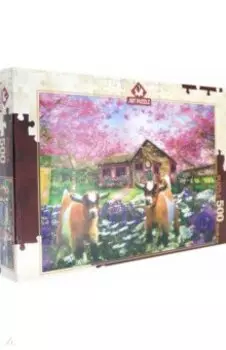 Пазл-500 "Когда приходит весна" (4577)