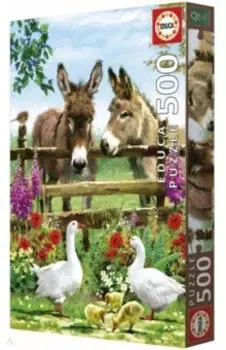 Пазл-500 Ослики