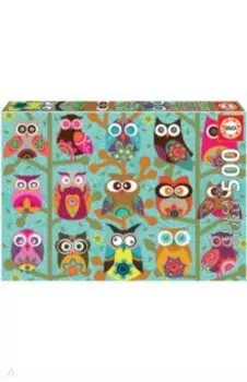 Пазл-500 Совы (19006)