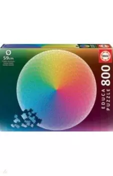 Пазл-800 круглый. Радуга