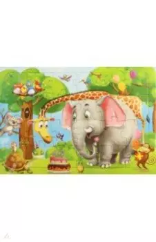 Пазл День рождения, 24 детали