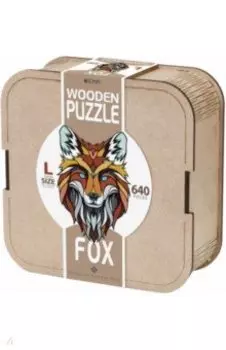 Пазл Деревянный фигурный Хитрый Лис L