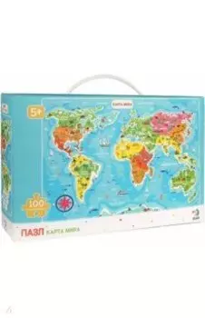 Пазл Карта Мира