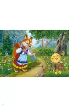 Пазл Колобок, 15 элементов