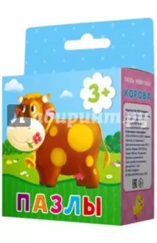 Пазл "Корова" (16 деталей)