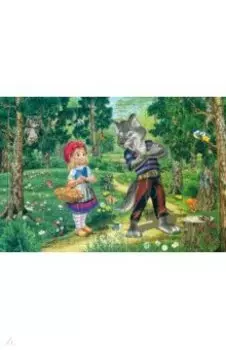 Пазл Красная Шапочка, 24 элемента