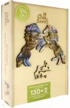 Пазл Мустанги. Дикий запад, 260 деталей