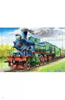 Пазл Паровоз, 24 элемента