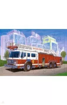 Пазл Пожарная машина. 30 элементов