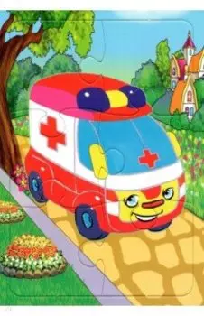 Пазл Скорая помощь, 6 элементов
