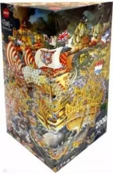 Пазл. Трафальгарская битва + постер