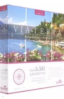 Пазл. Триптих-3х500 "Жемчужина Италии" (05592)