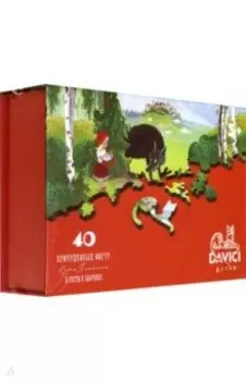 Пазл "В гости к бабушке", 40 деталей