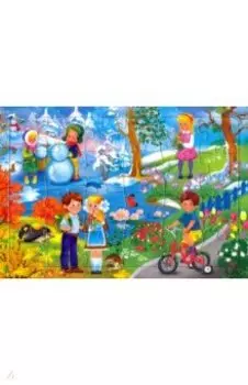 Пазл "Времена года" (24 детали)