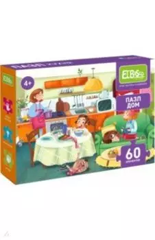 Пазлы Дом. Кухня, 60 элементов