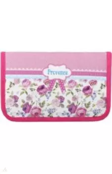 Пенал 1 отделение РОЗОВЫЕ ЦВЕТЫ (ПН-2020)