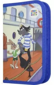 Пенал 1 секция большой "Ну, погоди!" (СМФ 12115)