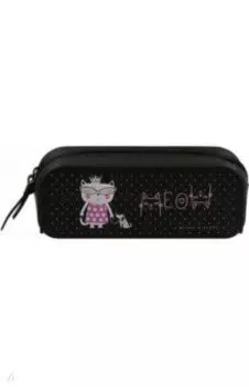 Пенал CATS, на молнии силиконовый