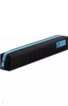 Пенал Черно-голубой