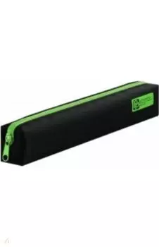 Пенал Черно-зеленый