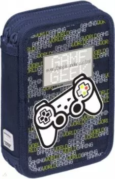 Пенал Game Geek, два отделения