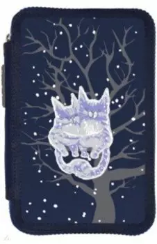 Пенал Котики, 2 отделения, на молнии