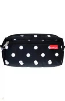 Пенал квадро Dots in Black, 2 отделения