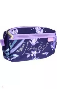 Пенал квадро Lavender, с двумя отделениями