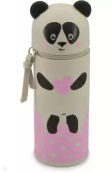 Пенал Панда, на молнии силиконовый