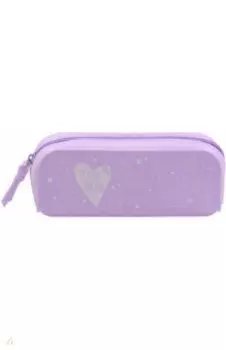 Пенал Радуга, на молнии силиконовый