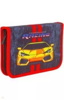 Пенал с наполнением Yellow car, 24 предмета