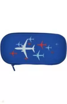 Пенал Самолетики, 1 отделение, на молнии