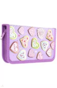 Пенал секционный "Сладкоежка", одно отделение, 190х110 мм. (NPn_45203)
