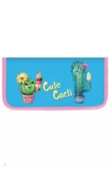 Пенал школьный Кактусы