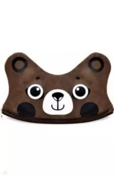 Пенал школьный Коричневый мишка